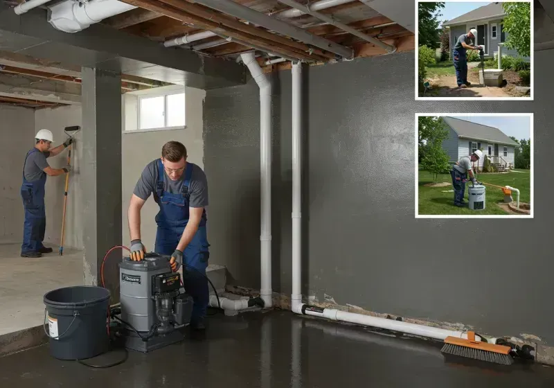 Basement Waterproofing and Flood Prevention process in Plainfield, IN